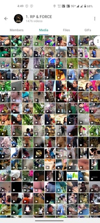 a screenshot of a group of pictures on a phone
