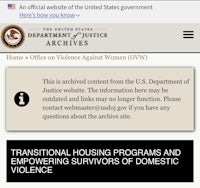 a screenshot of the u s department of housing and urban development website