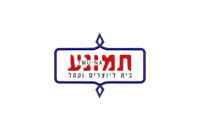 a logo with the word hebrew on it