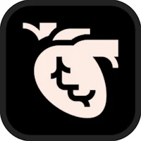 a black and white icon of a heart