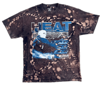 bleach dye one of one screen printed 