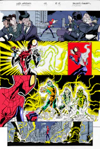 the amazing spider - man comic page
