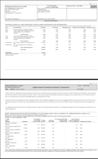 two pages of a form with different information