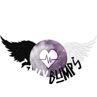 an image of a heart with wings and a moon