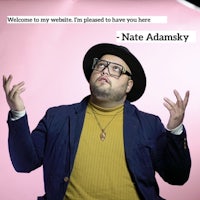 nate adamky - welcome to my website