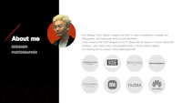 a black and white page with a picture of a man and a woman