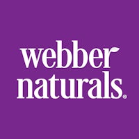 webber naturals logo on a purple background