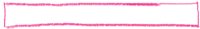 a pink frame on a black background