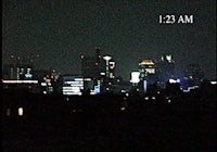 a night view of a city at night