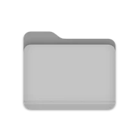 a folder icon on a black background