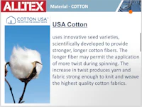 alltex cotton usa uses innovatively developed seed varieties provides stronger longer cotton fibers