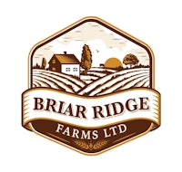 the logo for briar ridge farms ltd