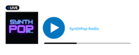 SynthPop Radio player