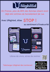 a poster with the words'unnight bad'in french