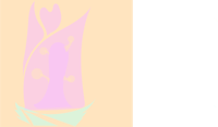 a drawing of a flower and a vase
