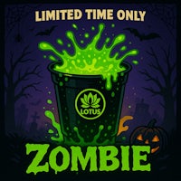 a bucket with a zombie in it and the words limited time only