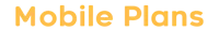 mobile plans logo on a black background