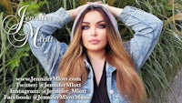 the cover of jennifer moore's album