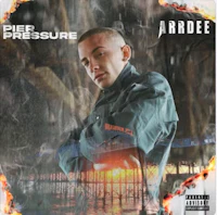 the cover of ardee's album, pressure