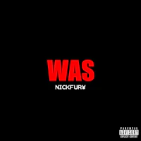 a black background with the words'was'on it