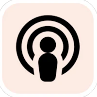 a black and white icon with an icon of a person