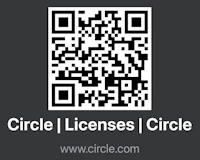 circle licenses circle qr code