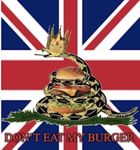 don't eat my burger