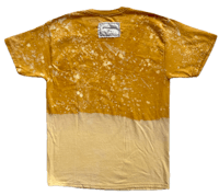 bleach dye one of one screen printed 