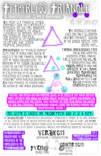 a poster with the words'fitness triangle'