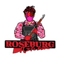 the logo for roseburg rifles