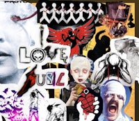 a collage of various images with the words i love you