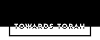 a black and white logo with the words towards torah