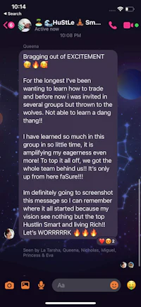 a screenshot of a text message on an iphone