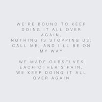 we're round to keep doing it all over again