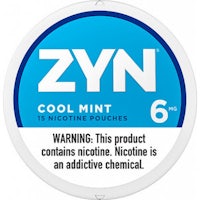 a pack of zyn cool mint e - cigarettes