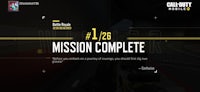 a screenshot of call of duty 4 mission complete