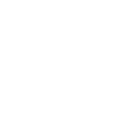 the q logo on a black background