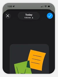 a screenshot of the note app on an iphone