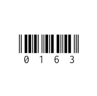 a barcode on a white background