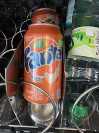fanta fresh in a refrigerator