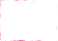 a pink frame on a black background