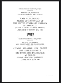 a black and white document with the title of the case concerning the united states of america