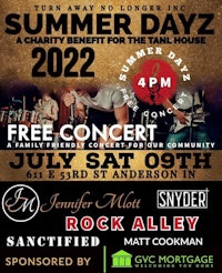 a flyer for the summer dayz concert