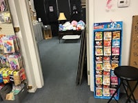 a toy store with a lot of toys on display