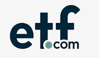 the etf com logo on a white background
