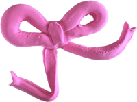 an image of a pink bow on a black background