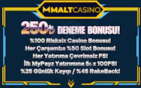 a banner with the words'milat casino'
