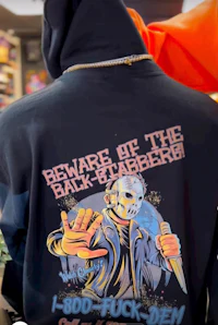friday the 13th - beware of the dark hoodie