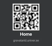 a qr code with the word home on it