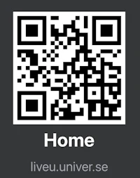 a qr code with the word home on it